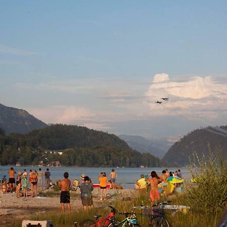 Ferienwohnung Abersee Eksteriør billede