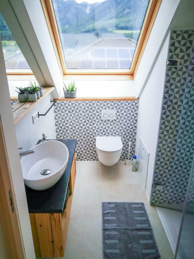 Ferienwohnung Abersee Eksteriør billede