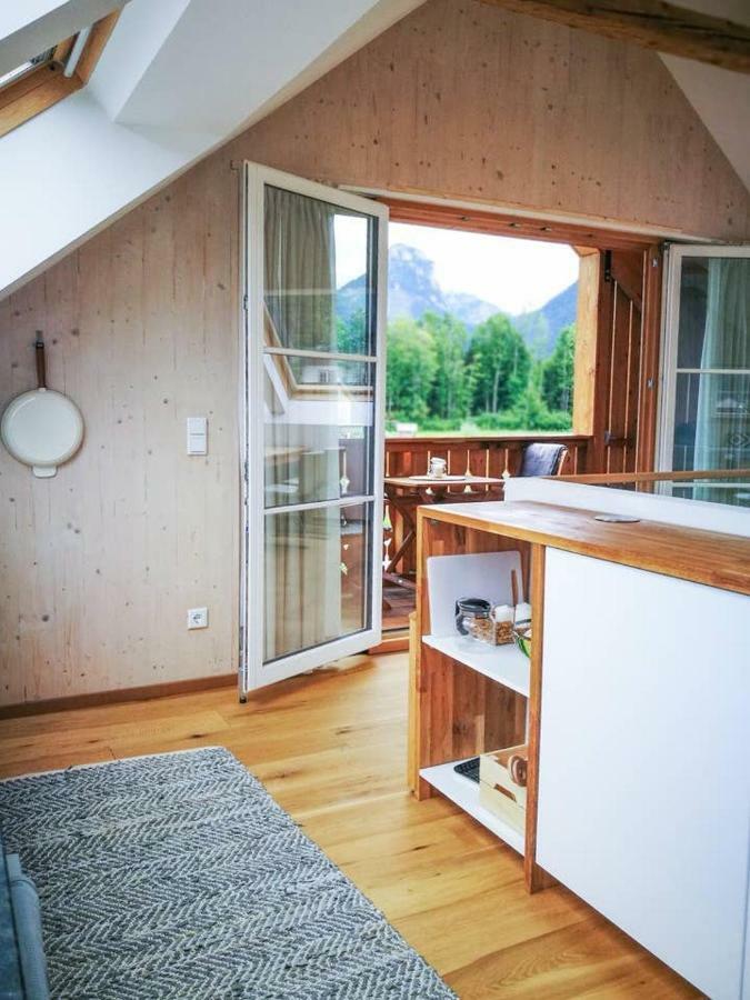 Ferienwohnung Abersee Eksteriør billede