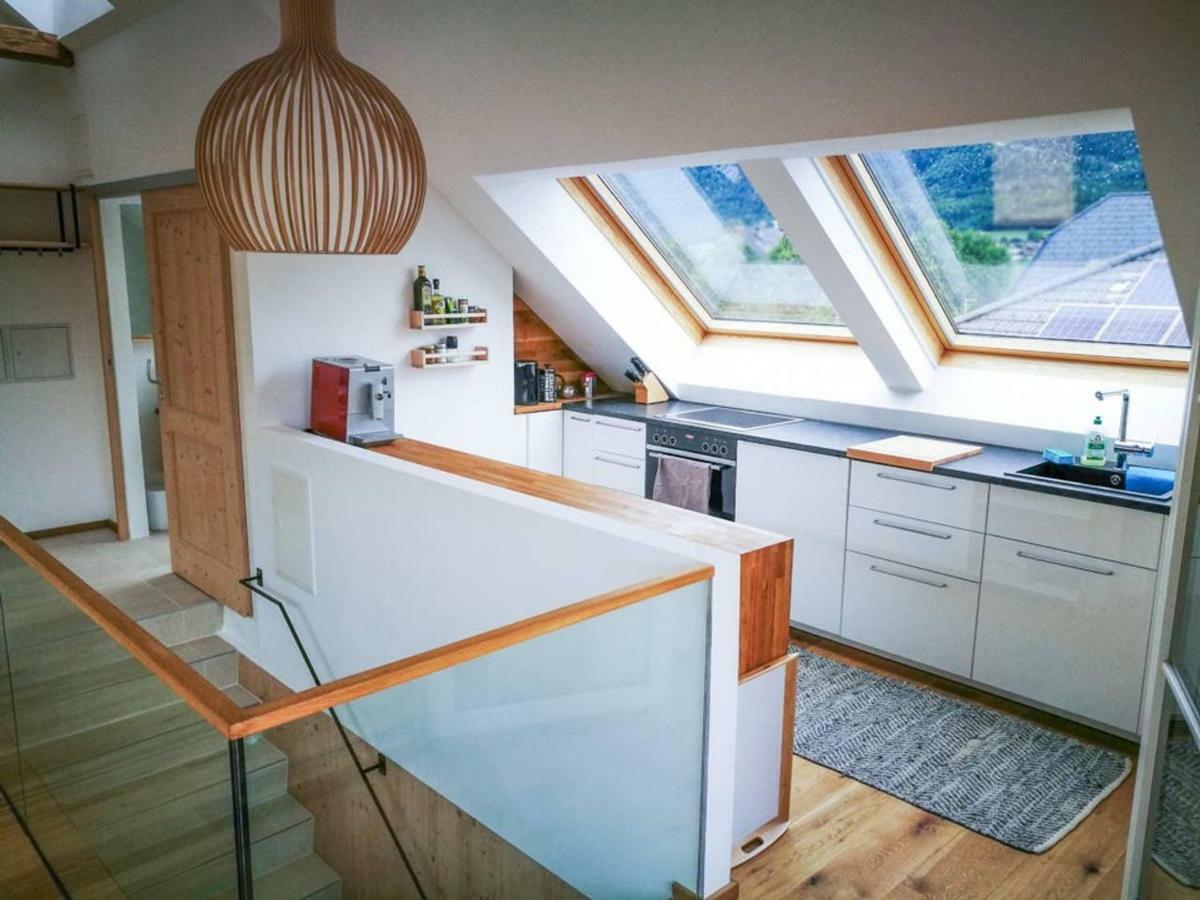 Ferienwohnung Abersee Eksteriør billede